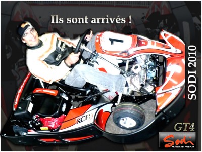 Jakob Svigny - Nouveaux karts SODI 2010 chez KCR Karting